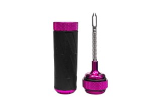 MUC-OFF ZESTAW NAPRAWCZY DO OPON TUBELESS Precision Tubeless Repair Pink