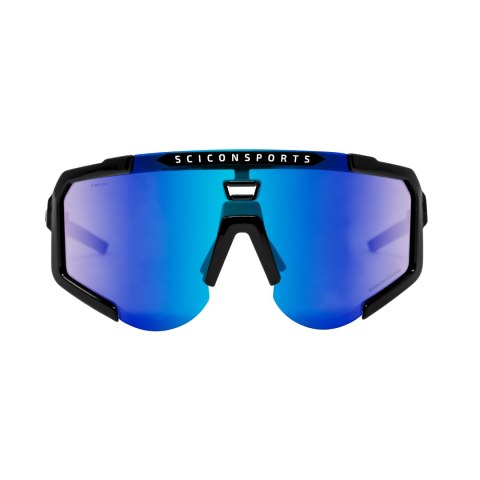 Okulary SCICON AEROSCOPE Black Gloss - SCNPP Multimirror Blue