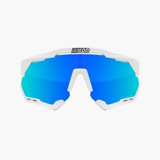 Okulary SCICON AEROSHADE XL White Gloss/White - SCNPP Multimirror Blue