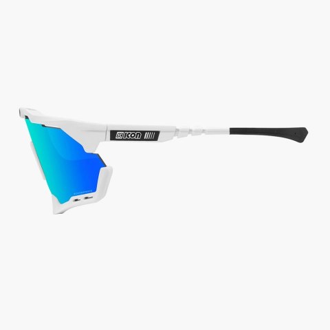 Okulary SCICON AEROSHADE XL White Gloss/White - SCNPP Multimirror Blue