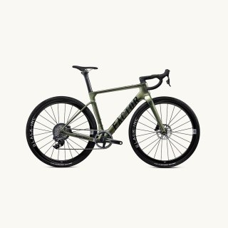 Rama FACTOR (Zestaw Premium) OSTRO GRAVEL Disc k. Olive Green, r. 58