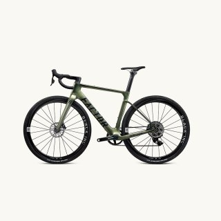 Rama FACTOR (Zestaw Premium) OSTRO GRAVEL Disc k. Olive Green, r. 58