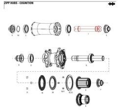 11.2018.032.000 - ZIPP AXLE FRONT COGNITION NSW