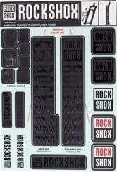 11.4318.003.505 - ROCKSHOX DECAL KIT 35MM STEALTH