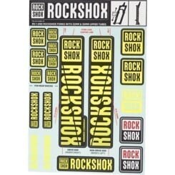 11.4318.003.507 - ROCKSHOX DECAL KIT 35MM NE01 YELLOW