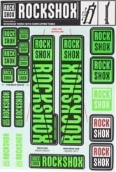 11.4318.003.510 - ROCKSHOX DECAL KIT 35MM NE05 GREEN