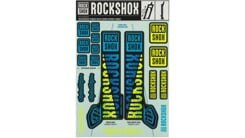 00.4318.021.002 - ROCKSHOX DECAL KIT TLD 35MM BLUE/YELLOW