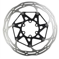 00.5018.037.018 - SRAM ROTOR CNTRLN 2P 160MM BLACK ST ROUNDED