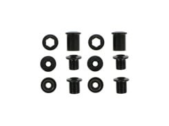 11.6915.017.000 - TRUVATIV CHAINRING BOLT KIT 4LONG STL/STL BLACK