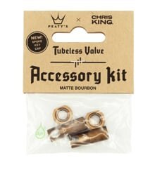 PEATY'S X CHRIS KING WENTYLE (MK2) BOURBON TUBELESS ACCESSORY KIT (PTV2-ACCS-BRB-12)