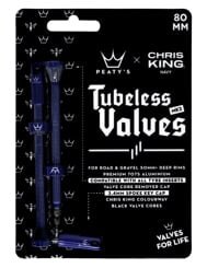 PEATY'S X CHRIS KING WENTYLE (MK2) NAVY TUBELESS - 80MM (PTV2-80-NVY-12)