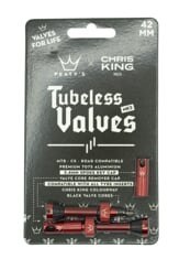 PEATY'S X CHRIS KING WENTYLE (MK2) RED TUBELESS 42MM (PTV2-42-RED-12)