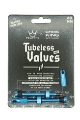 PEATY'S X CHRIS KING WENTYLE (MK2) TURQUOISE TUBELESS 60MM (PTV2-60-TRQ-12)