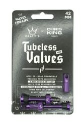 PEATY'S X CHRIS KING WENTYLE (MK2) VIOLET TUBELESS 42MM (PTV2-42-VLT-12)