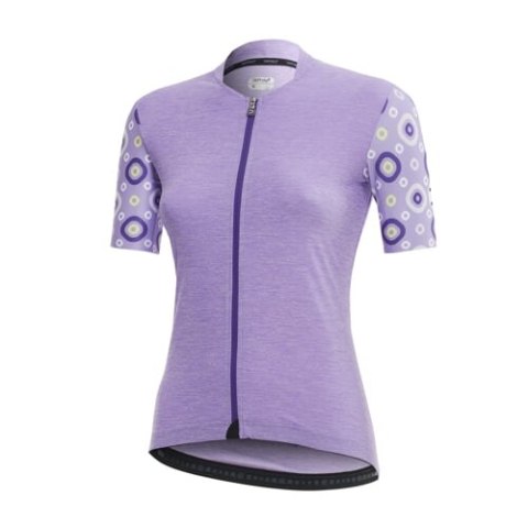 DOTOUT KOSZULKA DAMSKA CHECK MELANGE LILAC (A23W055472)