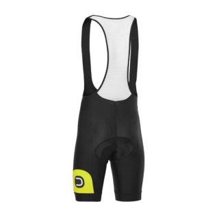 DOTOUT SPODENKI Z WKŁADKĄ I SZELKAMI TOUR BLACK-FLUO YELLOW (A23M27091F)