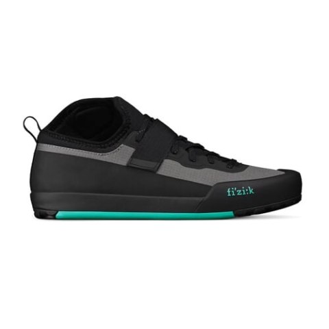 FIZIK BUTY GRAVITA TENSOR FLAT GREY - AQUA MARINE (GRX6TTF1C7048)