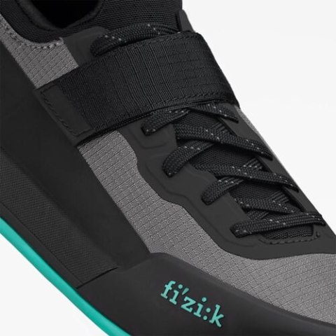 FIZIK BUTY GRAVITA TENSOR FLAT GREY - AQUA MARINE (GRX6TTF1C7048)