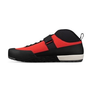 FIZIK BUTY GRAVITA TENSOR FLAT RED - BLACK (GRX6TTF1C3010)