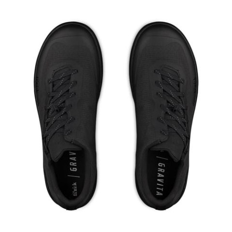 FIZIK BUTY GRAVITA VERSOR FLAT BLACK - BLACK (GRX6VTF1K1010)