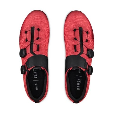 FIZIK BUTY VENTO INFINITO KNIT CARBON 2 CORAL - BLACK (VER2IKR1C9610)