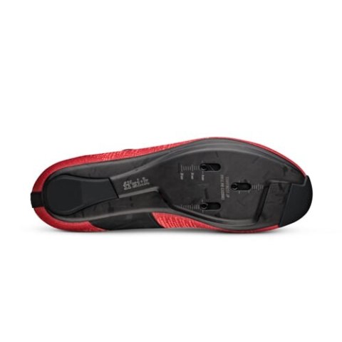 FIZIK BUTY VENTO INFINITO KNIT CARBON 2 CORAL - BLACK (VER2IKR1C9610)