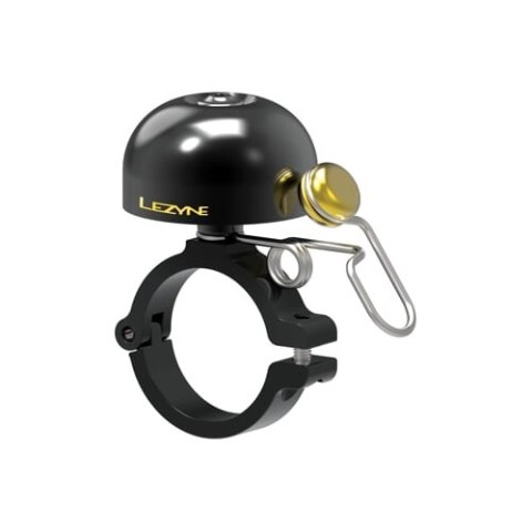 LEZYNE DZWONEK CLASSIC BRASS - HM BLACK / BLACK (1-BL-CLBRSHM-V204M)