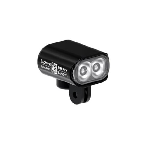 LEZYNE LAMPKA PRZEDNIA E-BIKE MICRO DRIVE 500 BLACK (1-LED-EMICR-V104A)