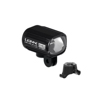 LEZYNE LAMPKA PRZEDNIA E-BIKE POWER STVZO PRO E115 SWITCH BLACK (1-LED-EPWSSTP-V104SA)