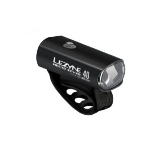 LEZYNE LAMPKA PRZEDNIA HECTO DRIVE STVZO 40 BLACK GLOSS (1-LED-9-STVZO-V304)