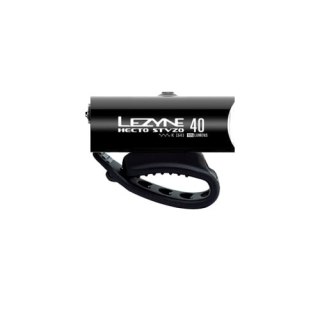 LEZYNE LAMPKA PRZEDNIA HECTO DRIVE STVZO 40 BLACK GLOSS (1-LED-9-STVZO-V304)