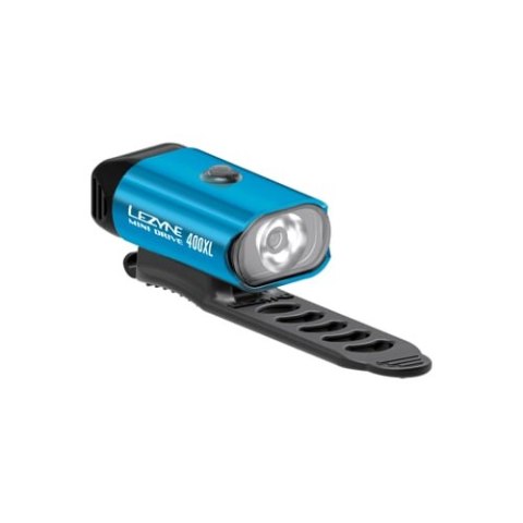 LEZYNE LAMPKA PRZEDNIA MINI DRIVE 400XL BLUE GLOSS (1-LED-24F-V210)