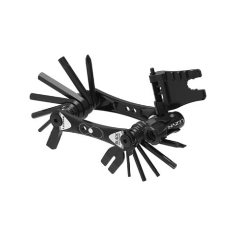 LEZYNE MULTI-TOOL RAP II - 25 Co2 BLACK (1-MT-RAP-V325T04)