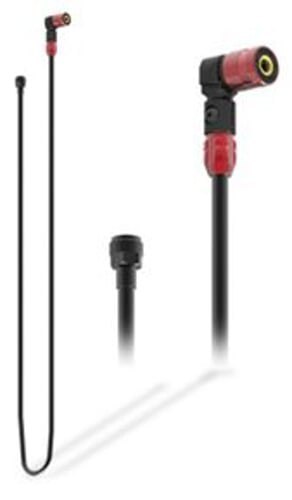 LEZYNE PRZEWÓD POMPKI ABS1 PRO BRAIDED FLOOR PRZEWÓD POMPKI - POD RED GLOSS (1-BRAID-HOSE-V2ABSP)