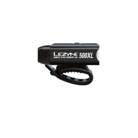 LEZYNE ZESTAW LAMPEK HECTO DRIVE 500XL / STICK PAIR BLACK / BLACK (1-LED-9P-V1504)