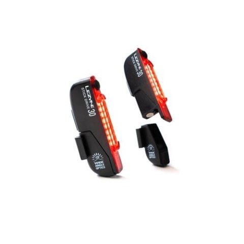 LEZYNE ZESTAW LAMPEK HECTO DRIVE 500XL / STICK PAIR BLACK / BLACK (1-LED-9P-V1504)