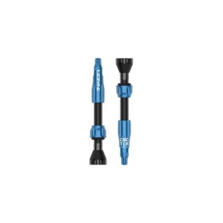 LEZYNE WENTYL CNC TLR - 44MM BLUE (1-PK-TLRVL44-V110)