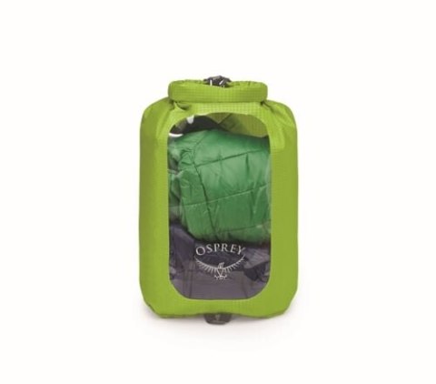 OSPREY WODOODPORNA WKŁADKA DO PLECAKA DRY SACK 12 WINDOW LIMON GREEN (10004957)