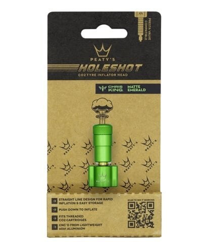 PEATY'S HOLESHOT GŁOWICA POMPKI CO2 EMERALD (PPR-HTI-IFH-EMR-12)