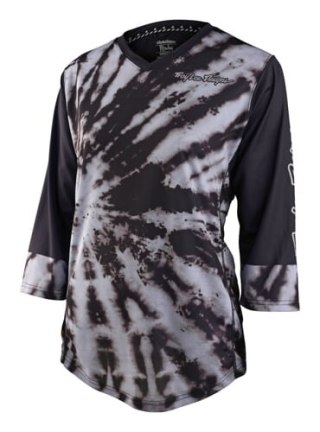 TLD DAMSKA KOSZULKA Z RĘKAWEM 3/4 MISCHIEF TIE DYE BLACK (35915900)