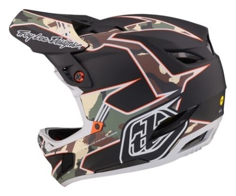 TLD KASK D4 COMPOSITE MIPS MATRIX CAMO ARMY GREEN (14003500)