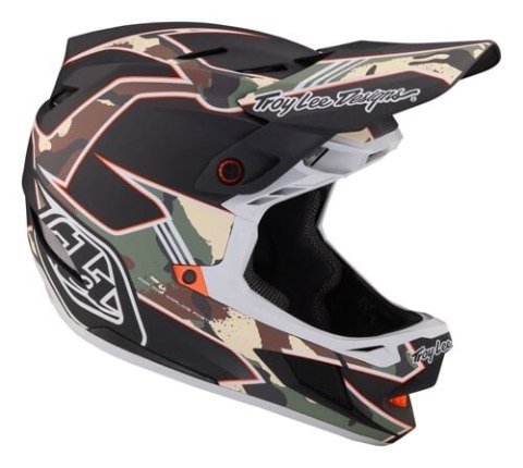 TLD KASK D4 COMPOSITE MIPS MATRIX CAMO ARMY GREEN (14003500)