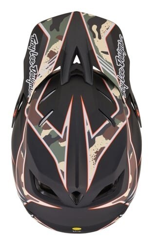 TLD KASK D4 COMPOSITE MIPS MATRIX CAMO ARMY GREEN (14003500)