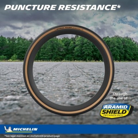 MICHELIN OPONA POWER ADVENTURE BLACK V2 700X48C COMPETITION LINE KEVLAR GUM-X TS TLR (322477)