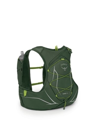 OSPREY KAMIZELKA DO BIEGANIA DURO 1.5 W/FLASKS SEAWEED GREEN/LIMON (1000550)