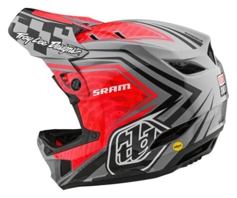 TLD KASK D4 CARBON SRAM RED / BLACK (13948700)