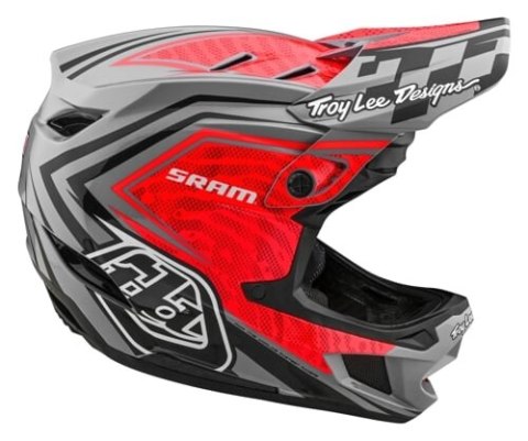 TLD KASK D4 CARBON SRAM RED / BLACK (13948700)