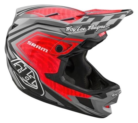 TLD KASK D4 CARBON SRAM RED / BLACK (13948700)