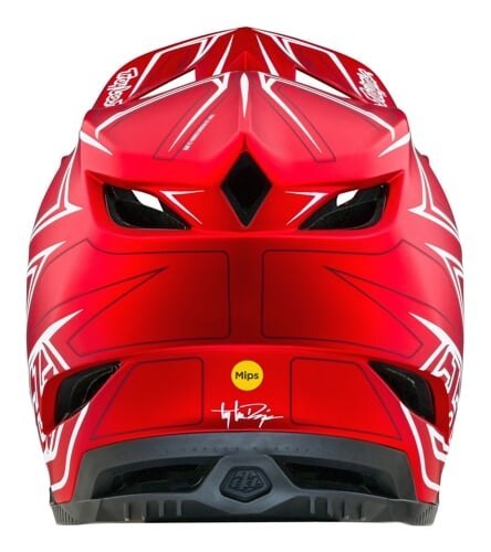 TLD KASK D4 COMPOSITE PINNED RED (14050500)