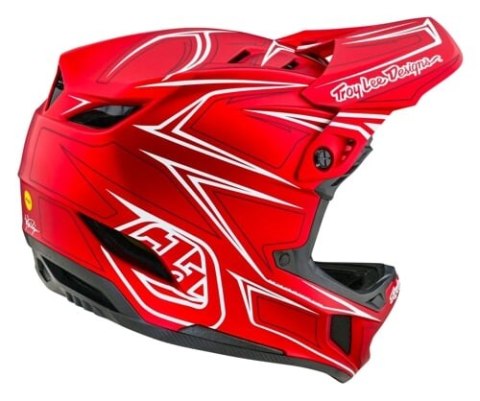 TLD KASK D4 COMPOSITE PINNED RED (14050500)